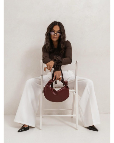ŚMIETANKOWE SPODNIE STREETSTYLE BELLUCI WHITE