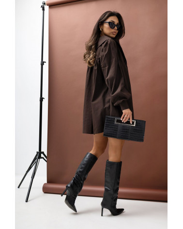 CZEKOLADOWA SUKIENKA BELLISIMA BELLUCI