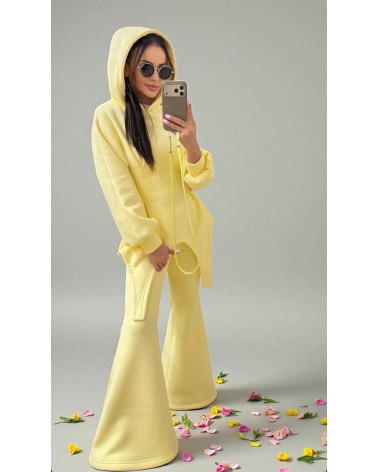 STYLOWY DRES DAMSKI ŻÓŁTY SLAY