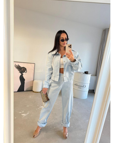 KURTKA BABY BLUE LEPARI