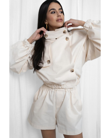 WANILIOWY TRENCZ DAMSKI BELLUCI