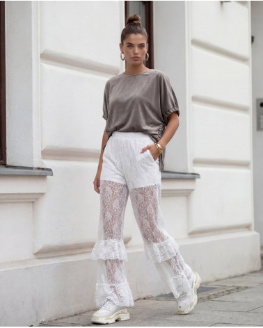 SPODNIE ARCHER BIAŁE COCOMORE