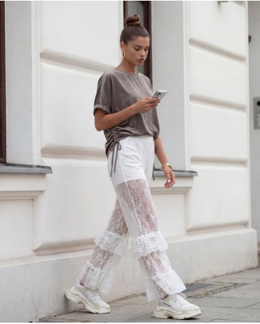 SPODNIE ARCHER BIAŁE COCOMORE