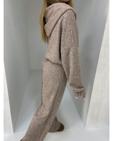 KOMBINEZON AGATHA CIEMNY BEŻ