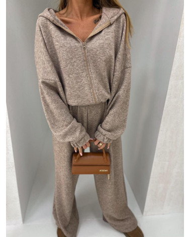 KOMBINEZON AGATHA CIEMNY BEŻ